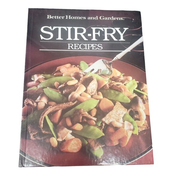 Vintage Better Home & Gardens Stir-Fry First Edition Recipes Hardback Cookbook - Picture 1 of 11